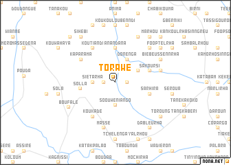 map of Torawé