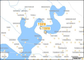 map of Tora