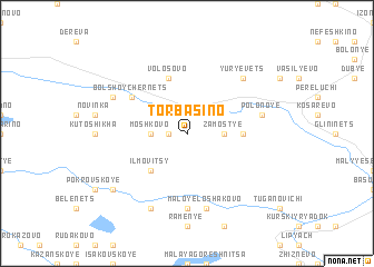 map of Torbasino