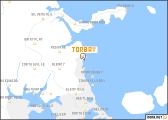 map of Torbay