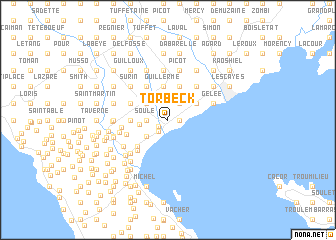 map of Torbeck