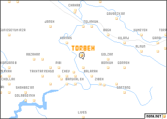 map of Torbeh