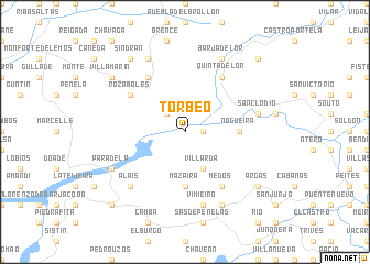 map of Torbeo