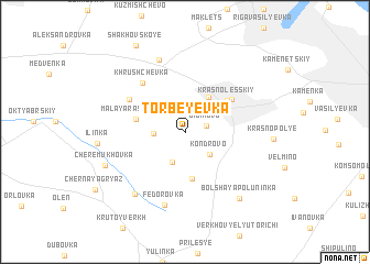 map of Torbeyevka