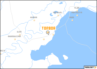 map of Torboa