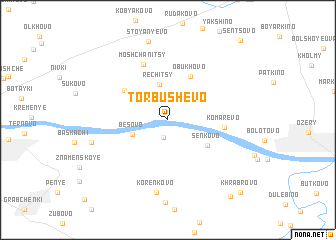 map of Torbushëvo