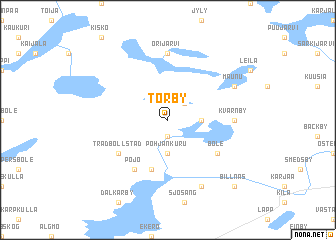 map of Torby