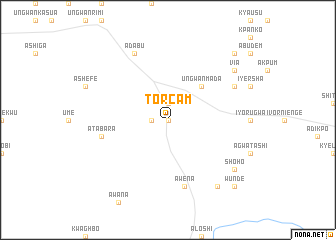 map of Torcam