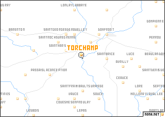 map of Torchamp