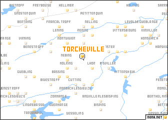 map of Torcheville