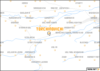 map of Torchinovichi