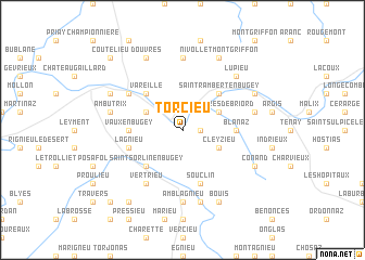 map of Torcieu