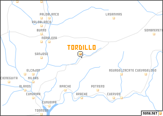 map of Tordillo