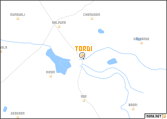 map of Tordi