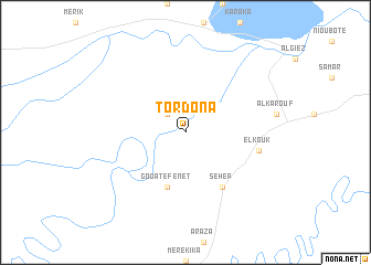 map of Tordona