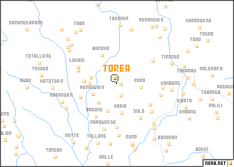 map of Torea
