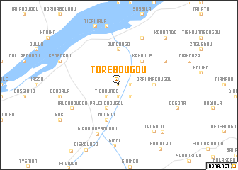map of Torébougou