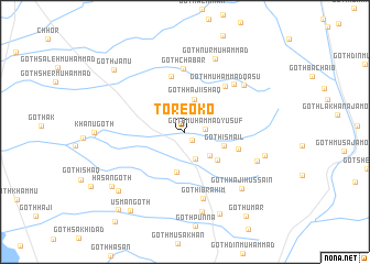 map of Toreoko