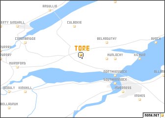 map of Tore