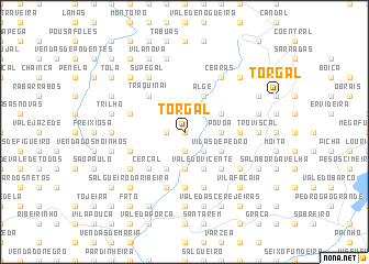 map of Torgal