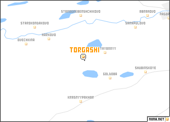 map of Torgashi