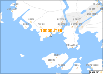 map of Torgauten