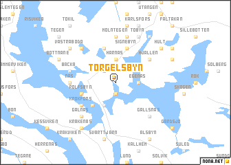 map of Torgelsbyn