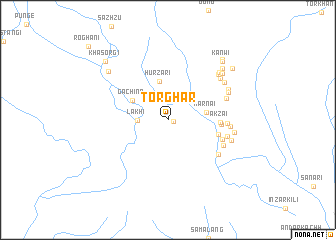 map of Tor Ghar