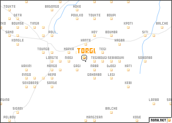 map of Torgi