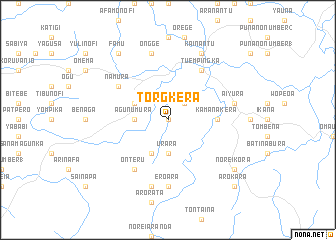 map of Torgkera