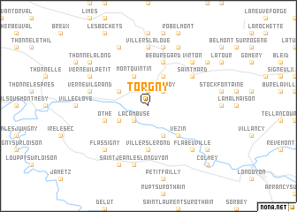 map of Torgny