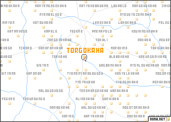 map of Torgokaha