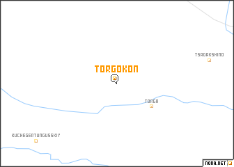 map of Torgokon