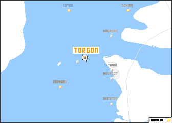 map of Torgon