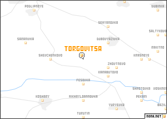 map of Torgovitsa