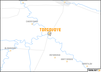 map of Torgovoye