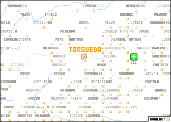 map of Torgueda