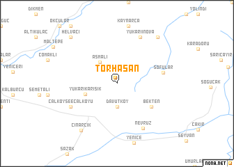 map of Torhasan