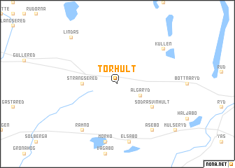 map of Torhult