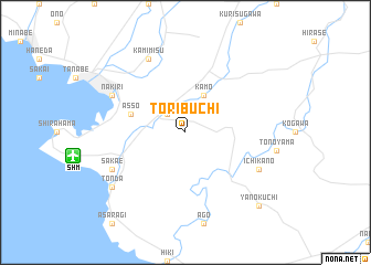 map of Toribuchi