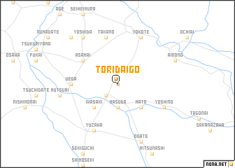 map of Tōri-daigo