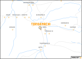 map of Toridemachi
