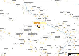 map of Tori-dong