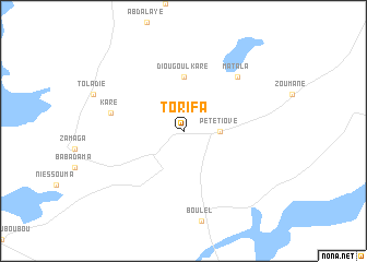 map of Torifa