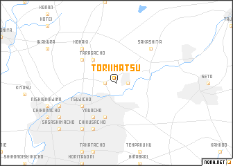 map of Toriimatsu