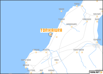 map of Torikaiura