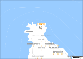 map of Toril
