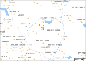 map of Toril