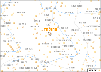 map of Torina