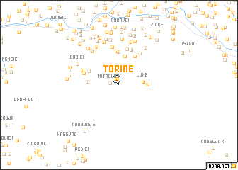 map of Torine